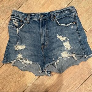 Abercrombie High Rise Mom Shorts